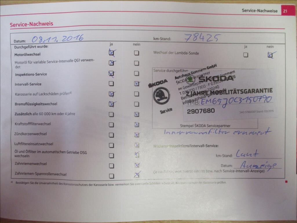 Škoda Fabia Hatchback 1,2 l 63 kw