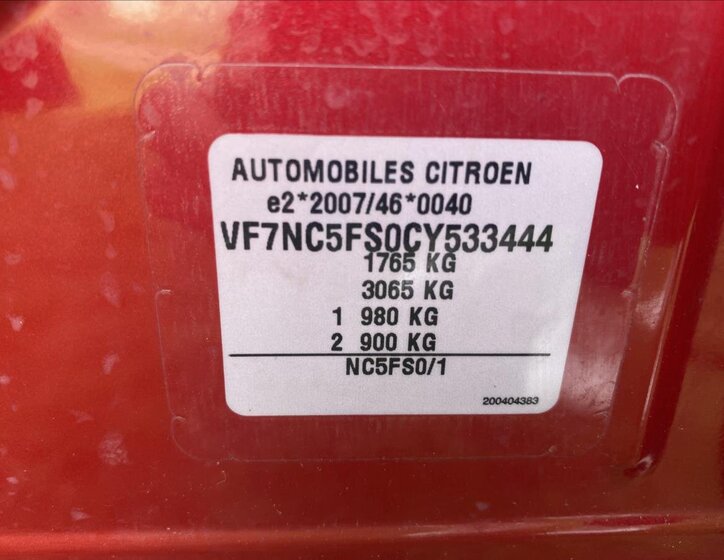 Citroën C4 Hatchback 1,6 l 88 kw