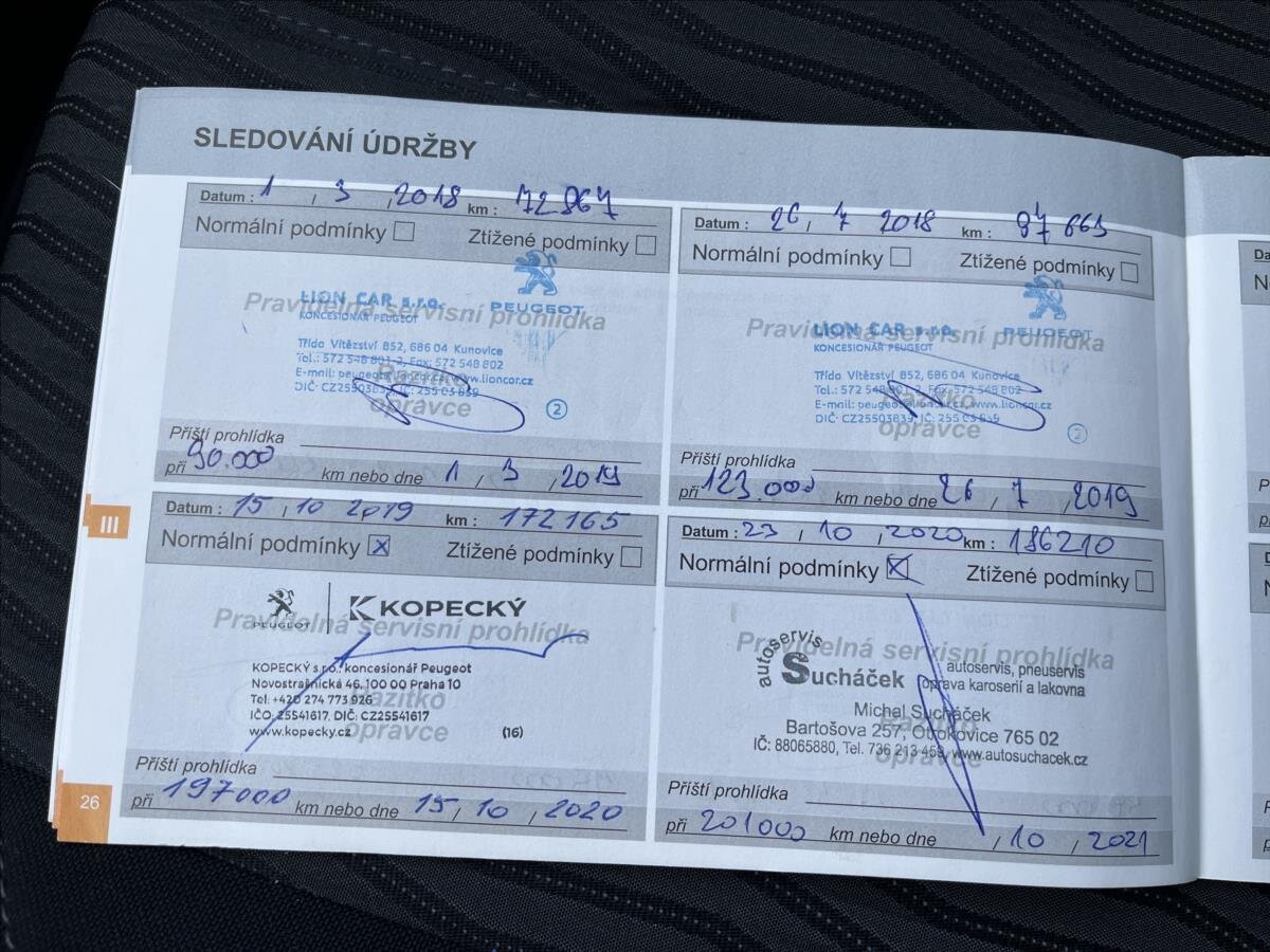 Peugeot 308 Kombi 1,6 l 88 kw