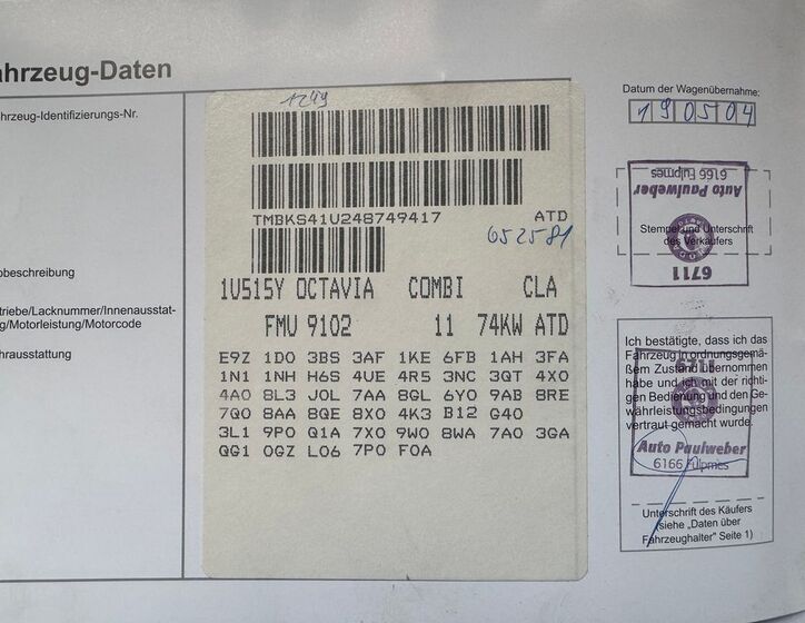 Škoda Octavia 19