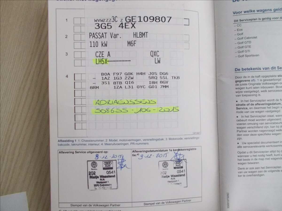 Volkswagen Passat Kombi 1,4 l 110 kw