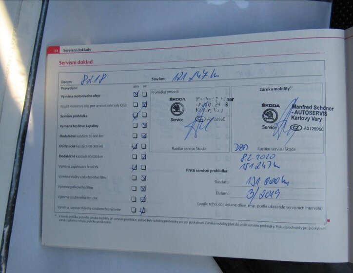 Škoda Fabia Kombi 1,2 l 51 kw