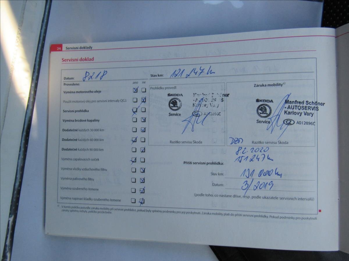 Škoda Fabia Kombi 1,2 l 51 kw