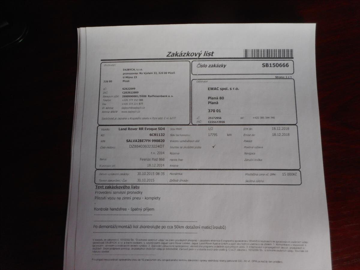 Land Rover Range Rover Evoque SUV 2,2 l 140 kw