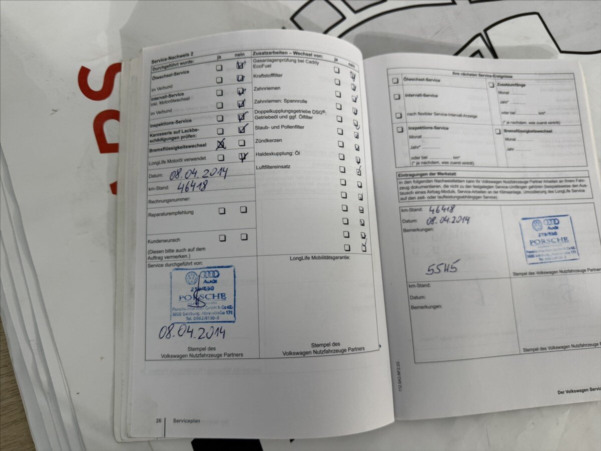 Volkswagen Caddy Kombi 2,0 l 81 kw