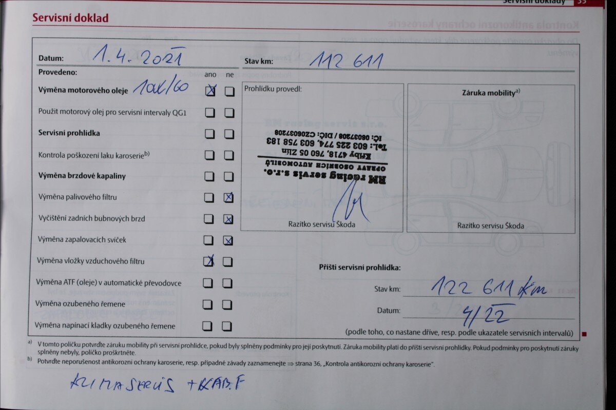 Škoda Roomster MPV 1,2 l 63 kw