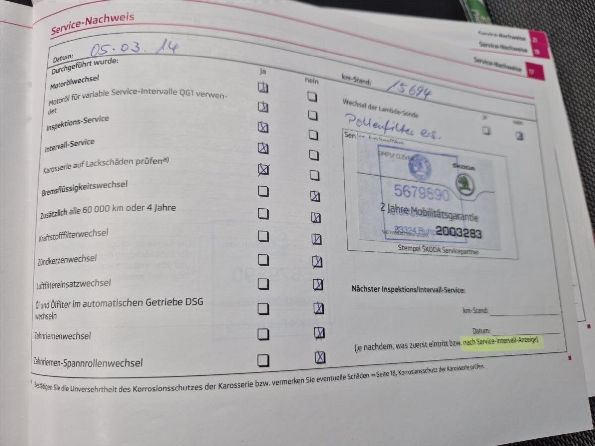 Škoda Fabia Kombi 1,4 l 63 kw