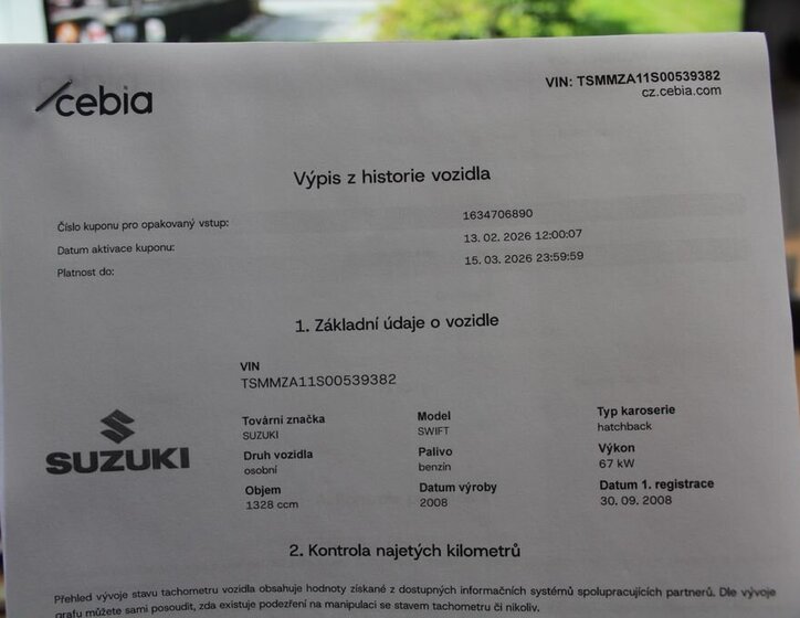 Suzuki Swift Hatchback 1,3 l 67 kw