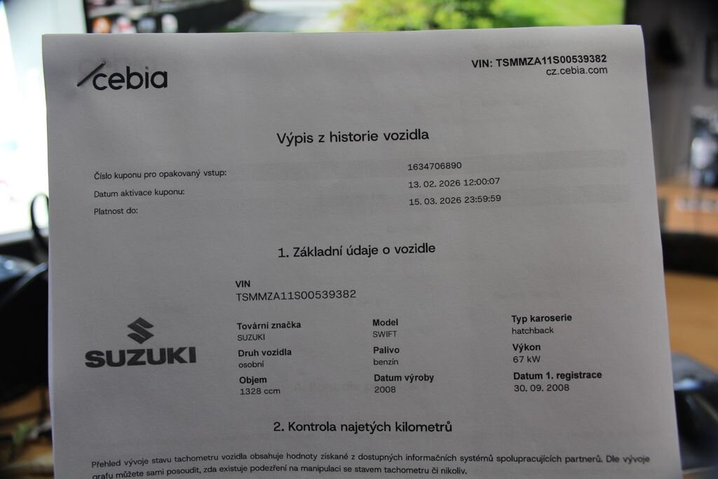 Suzuki Swift Hatchback 1,3 l 67 kw