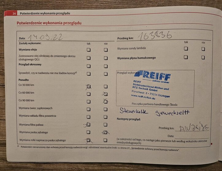 Škoda Octavia Kombi 1,4 l 90 kw