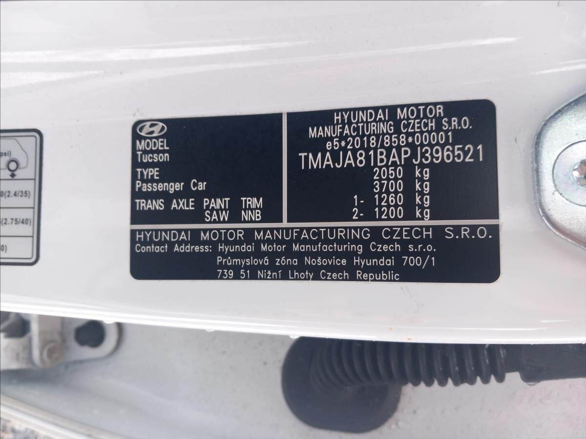 Hyundai Tucson SUV 1,6 l 110 kw