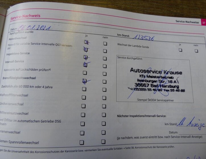 Škoda Octavia Kombi 2,0 l 103 kw