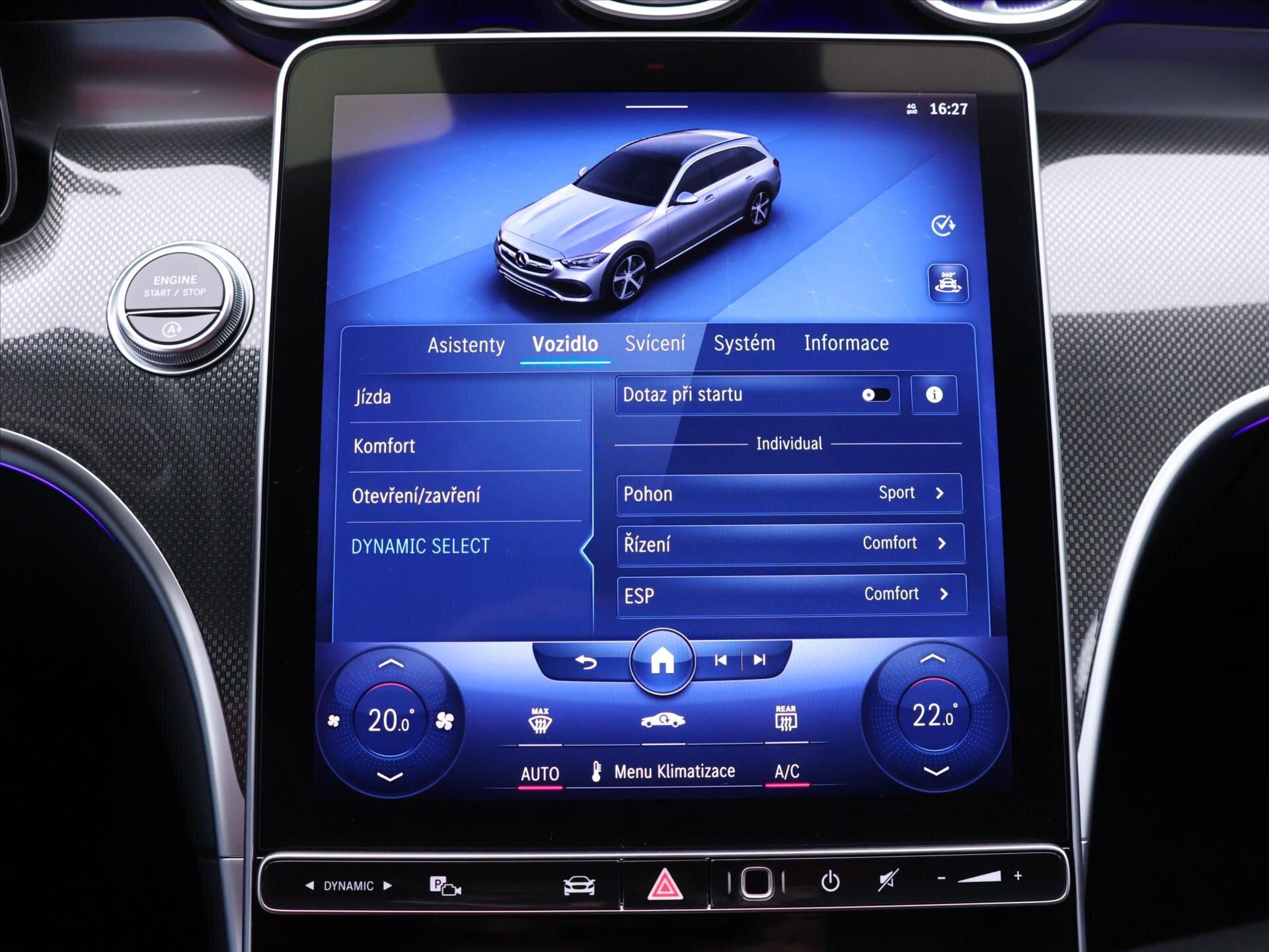 Mercedes-Benz Třídy C Kombi 2,0 l 147 kw