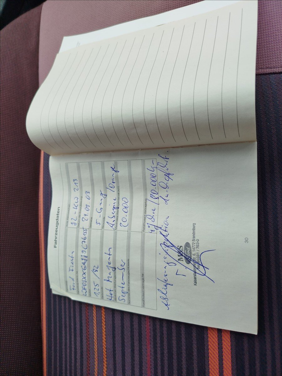 Ford Fiesta Hatchback 1,2 l 60 kw