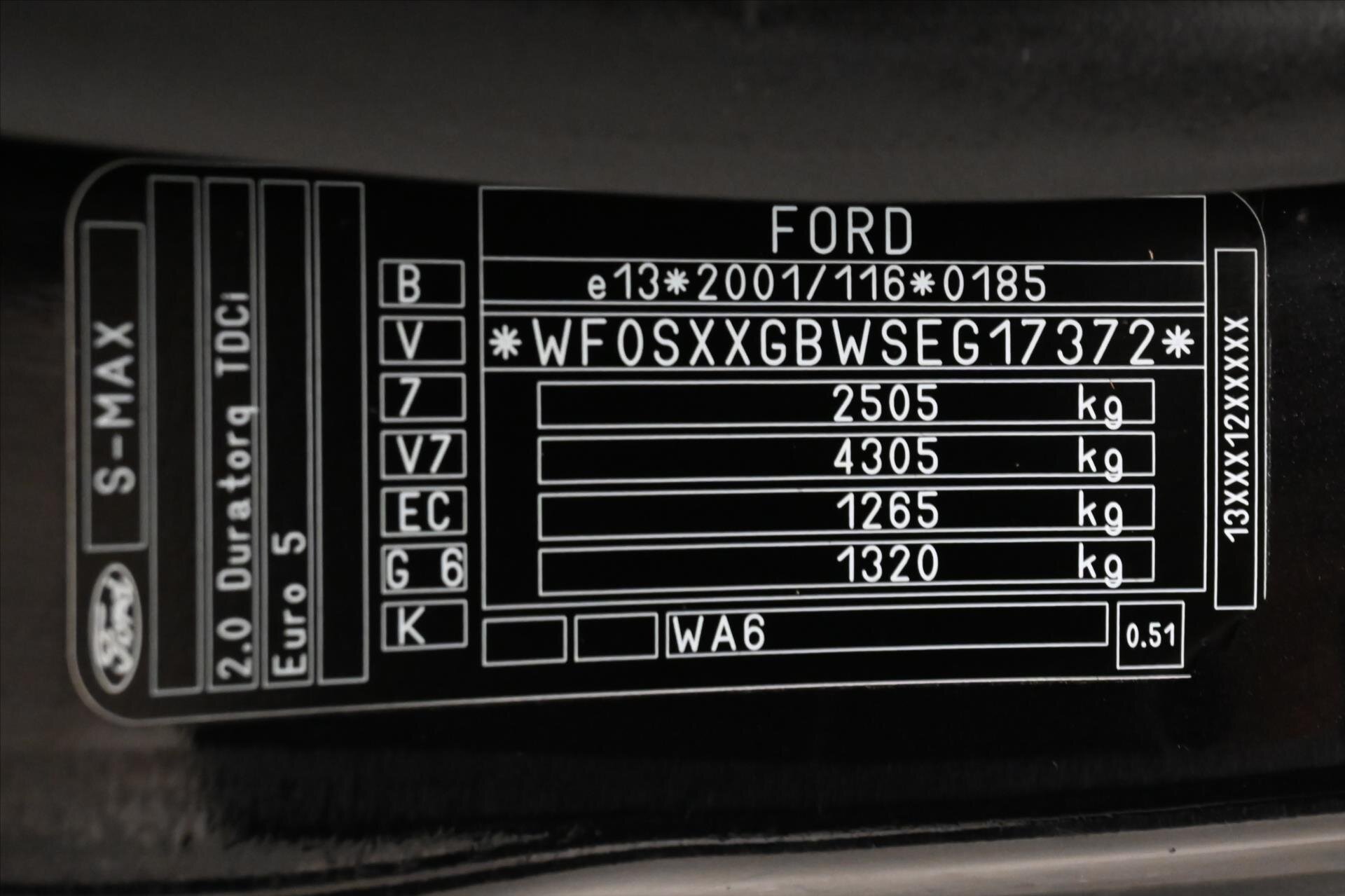Ford S-MAX MPV 2,0 l 100 kw
