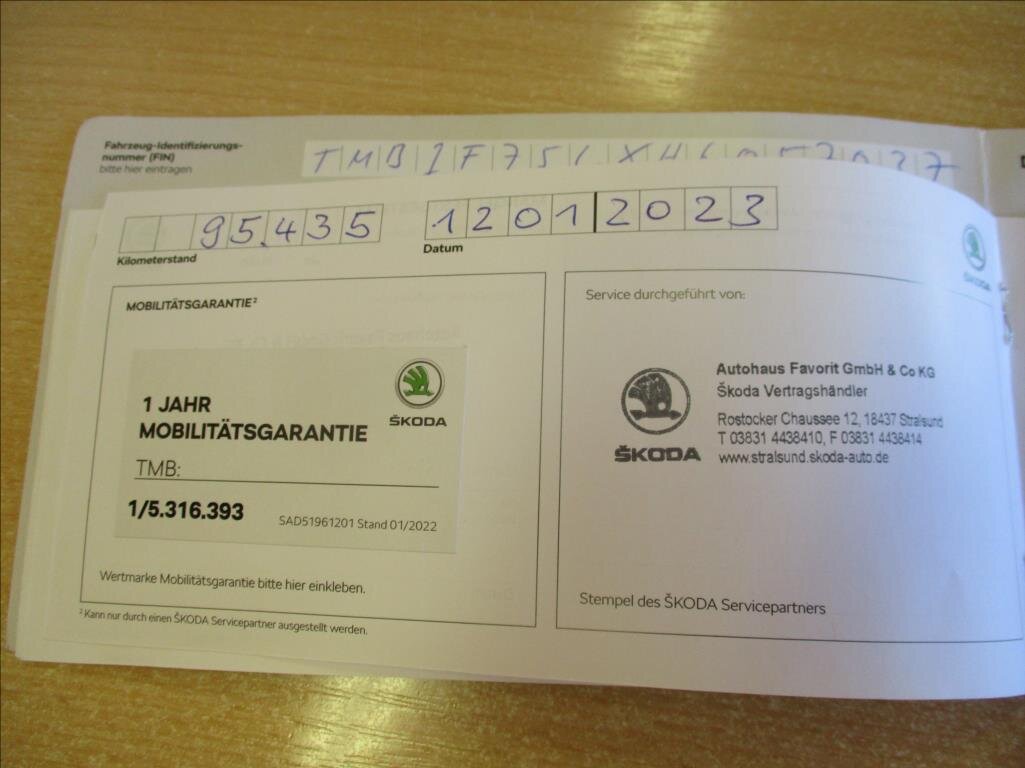 Škoda Yeti Kombi 1,2 l 81 kw