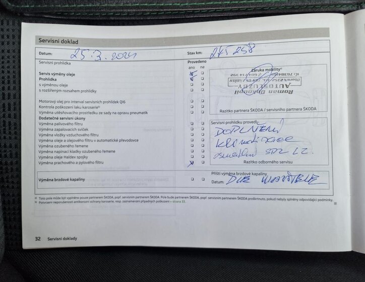 Škoda Octavia Sedan / Limuzína 2,0 l 110 kw