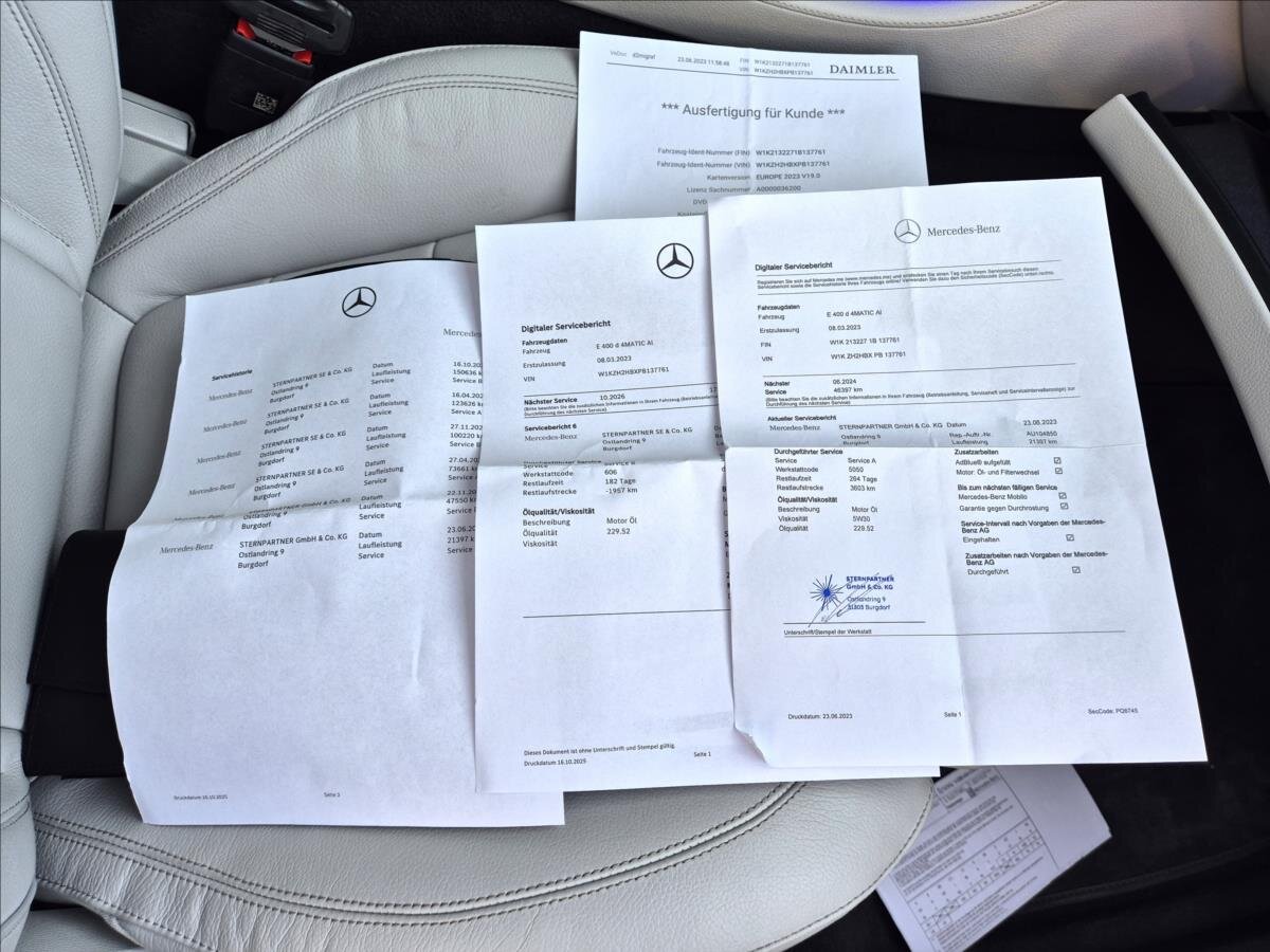 Mercedes-Benz Třídy E Kombi 2,9 l 243 kw