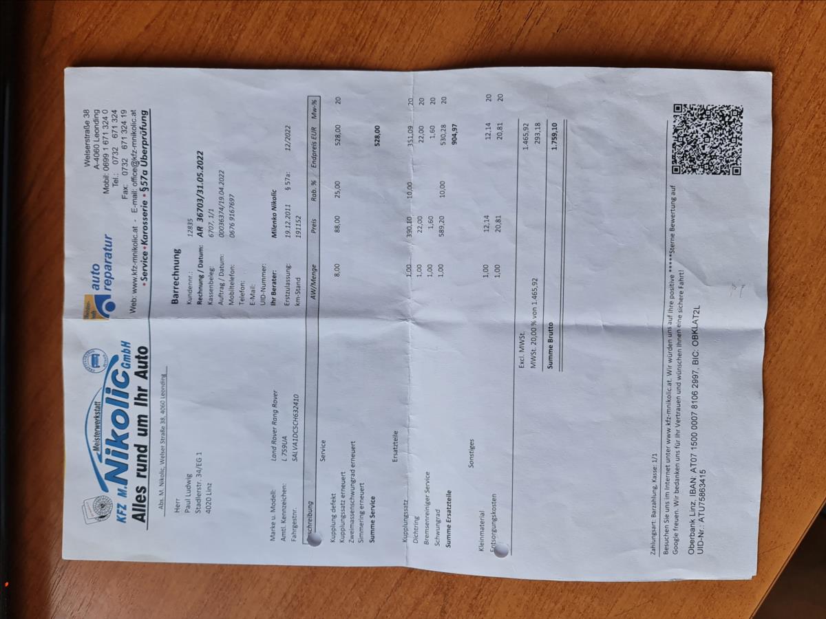 Land Rover Range Rover Evoque