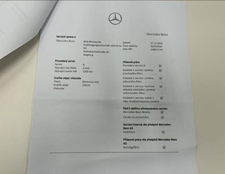 Mercedes-Benz Vito MPV 2,0 l 120 kw