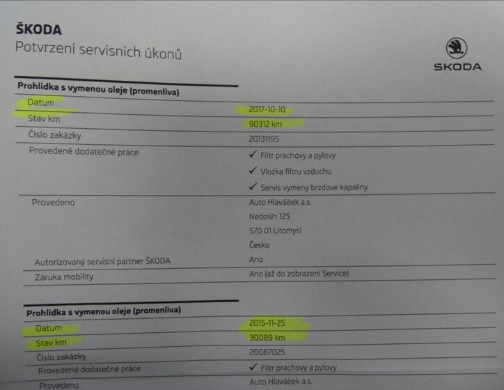 Škoda Rapid Hatchback 1,2 l 77 kw