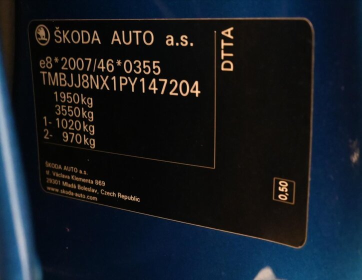 Škoda Octavia Kombi 2,0 l 110 kw