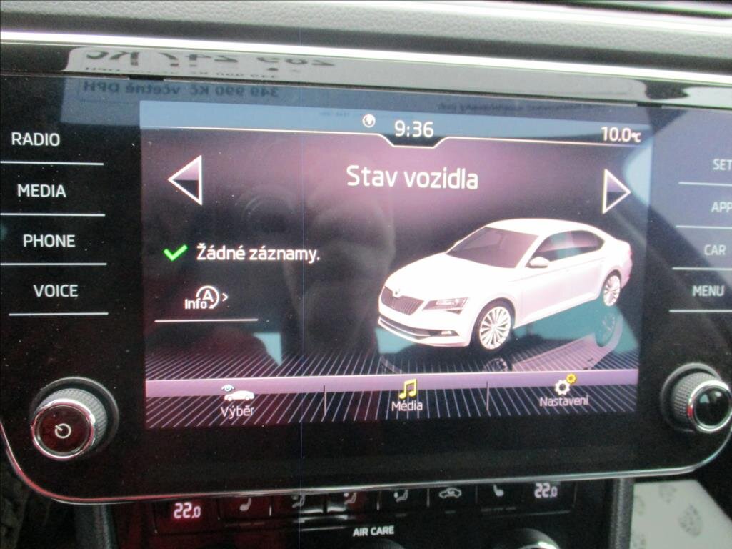 Škoda Superb Liftback 2,0 l 110 kw