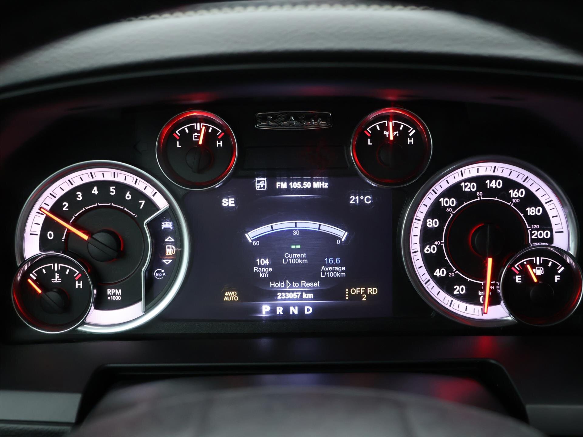 Dodge RAM Pick-up 5,7 l 295 kw