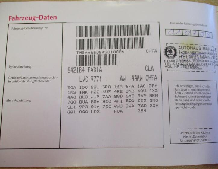 Škoda Fabia 27