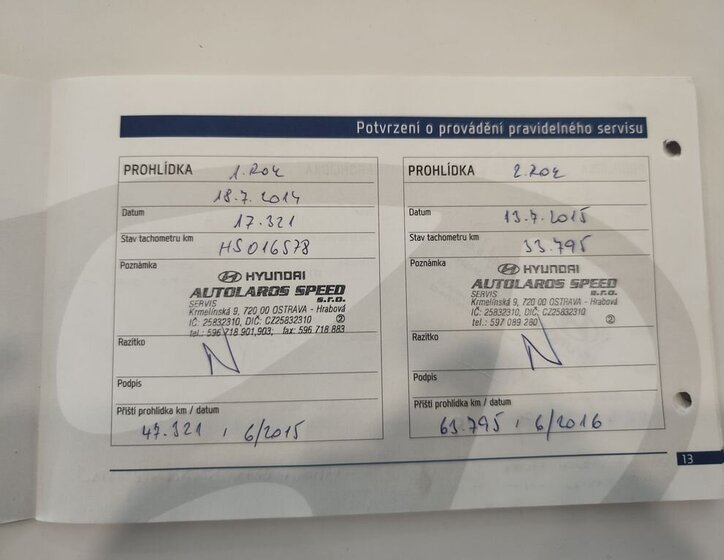 Hyundai ix35 SUV / Terénní 1,7 l 85 kw