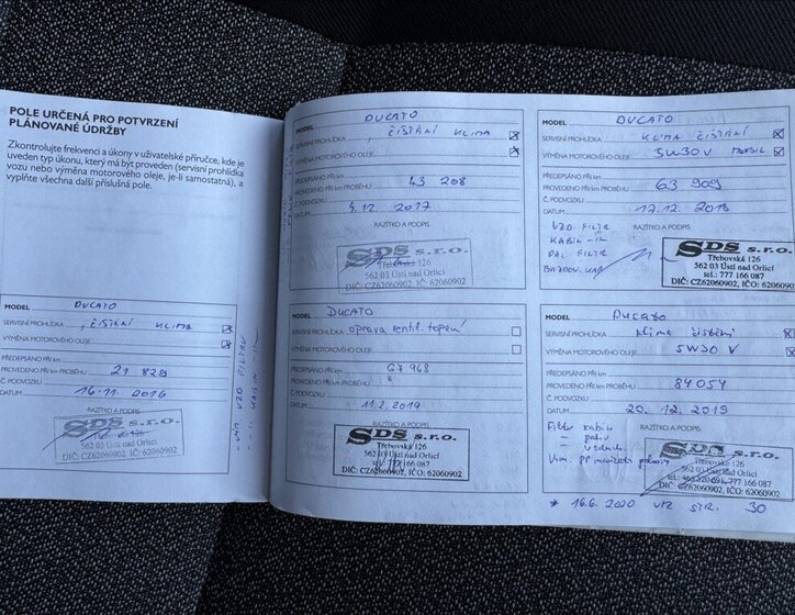 Fiat Ducato Skříň 2,3 l 96 kw