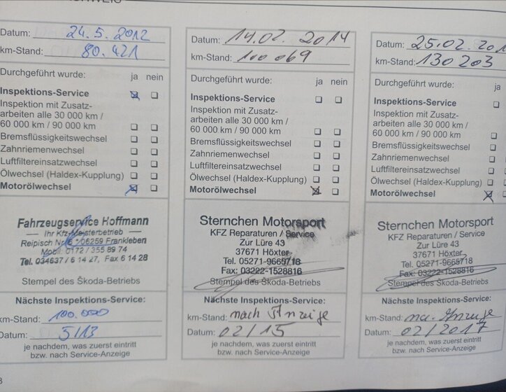 Škoda Fabia Hatchback 1,4 l 55 kw