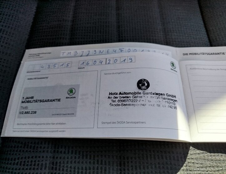 Škoda Octavia Kombi 2,0 l 110 kw