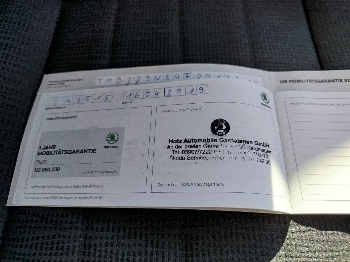 Škoda Octavia Kombi 2,0 l 110 kw