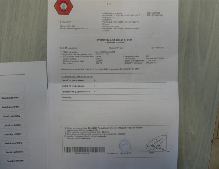 Dacia Logan Sedan / Limuzína 1,1 l 54 kw