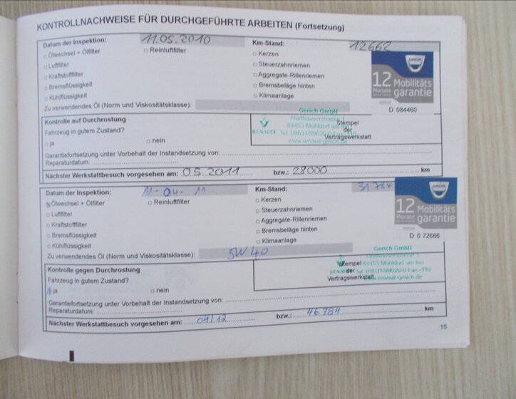 Dacia Logan Kombi 1,4 l 55 kw