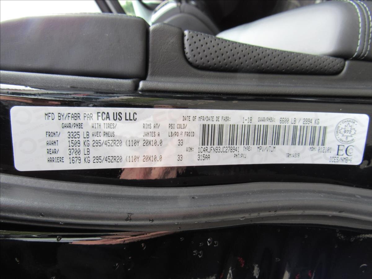 Jeep Grand Cherokee SUV / Terénní 6,2 l 527 kw