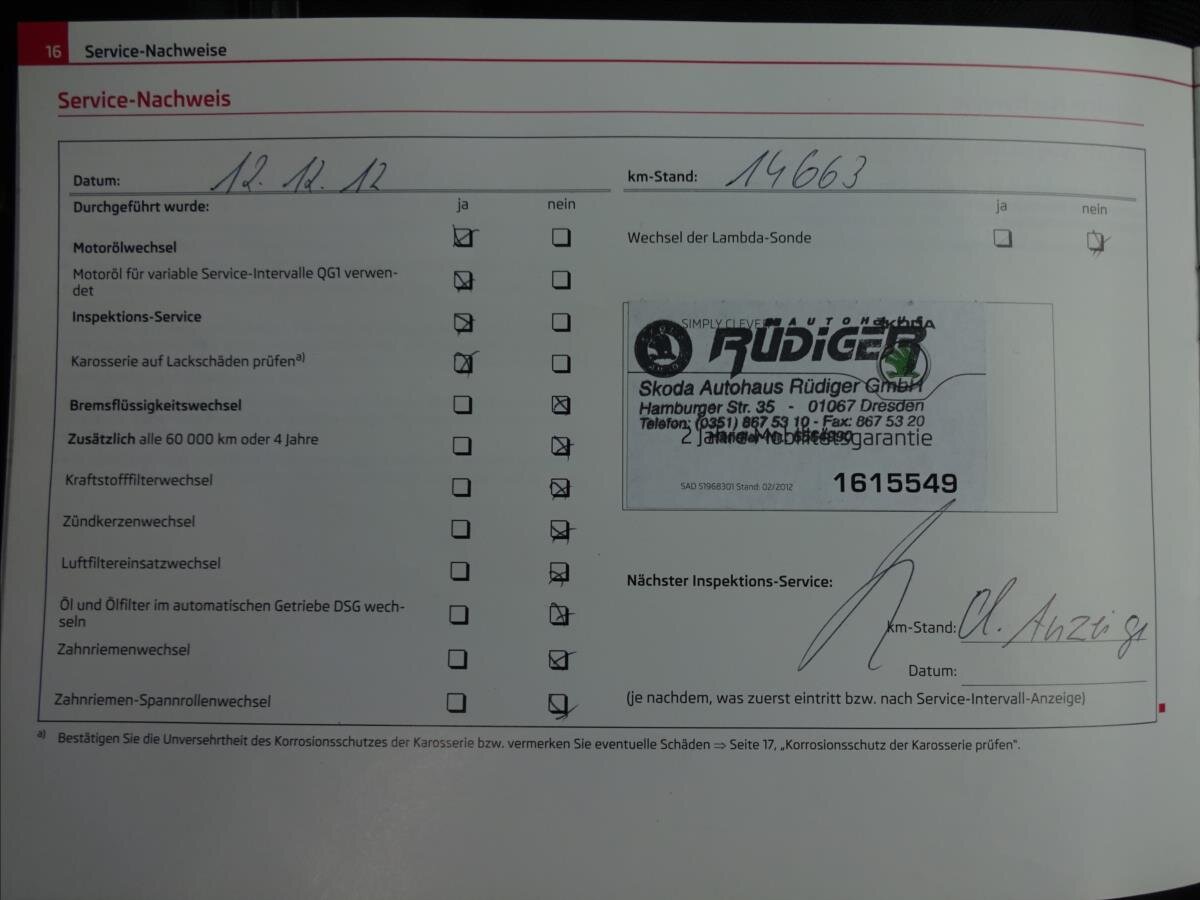 Škoda Octavia Kombi 1,8 l 112 kw