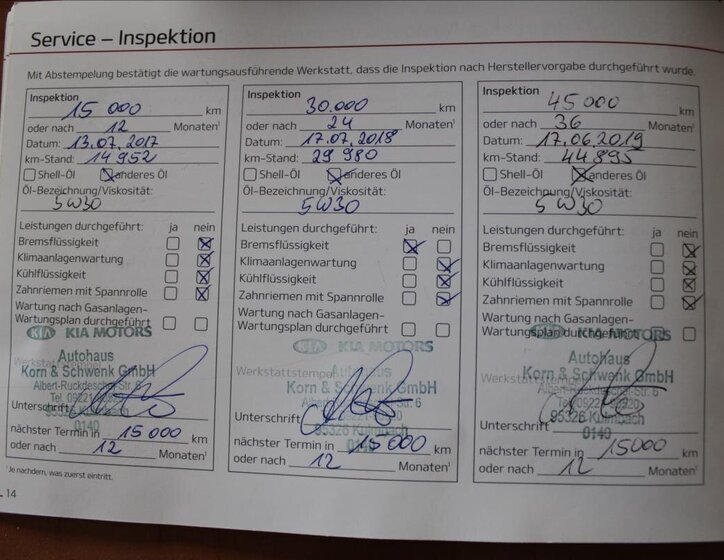 KIA Picanto Hatchback 1,2 l 62 kw