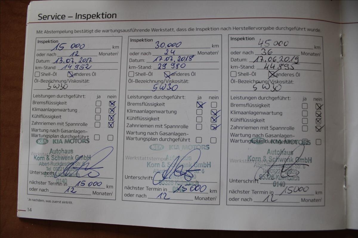 KIA Picanto Hatchback 1,2 l 62 kw