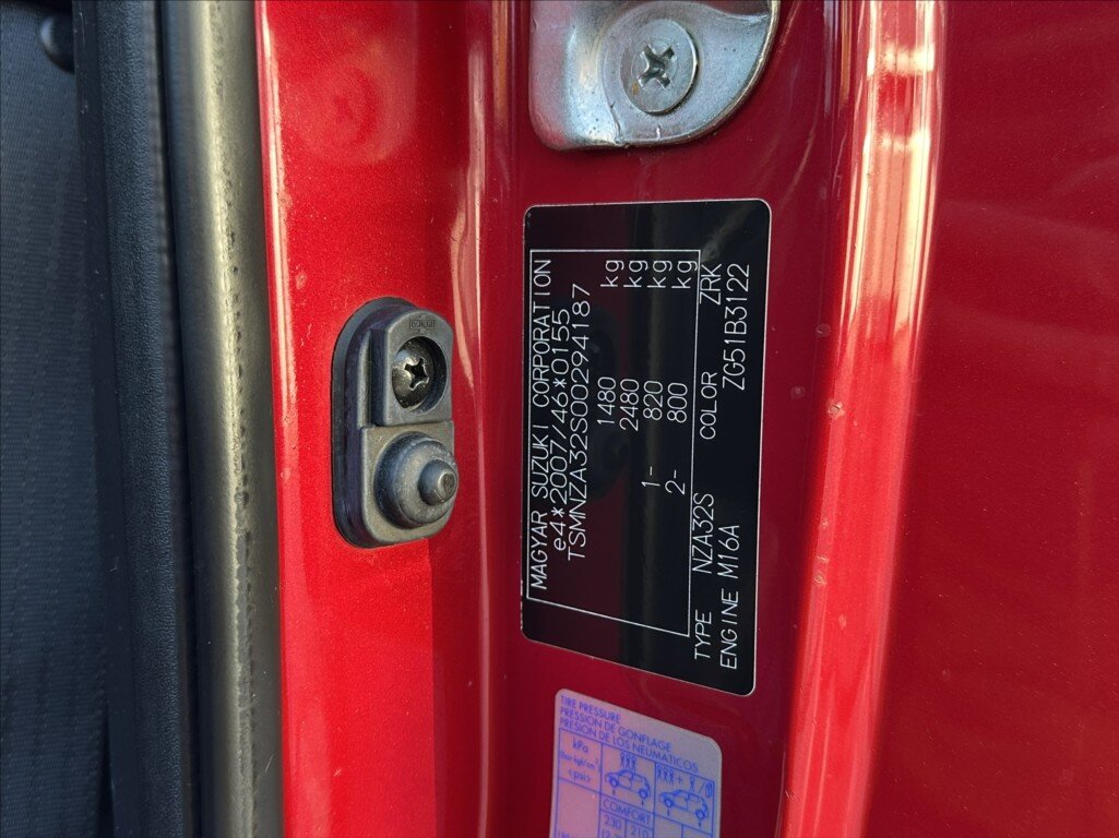 Suzuki Swift Hatchback 1,6 l 100 kw