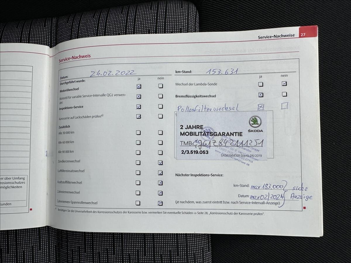 Škoda Octavia Liftback 1,4 l 90 kw