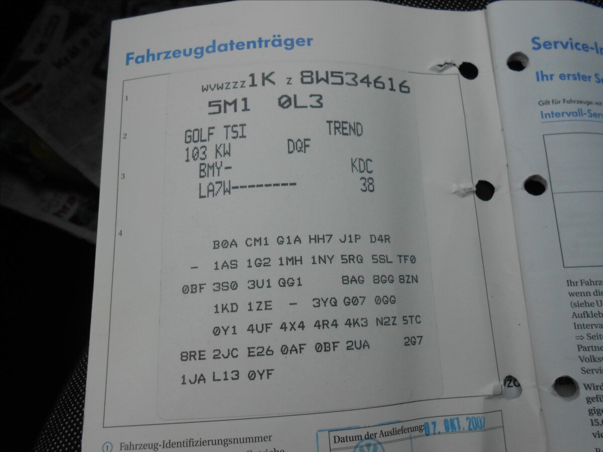 Volkswagen Golf Plus Hatchback 1,4 l 103 kw