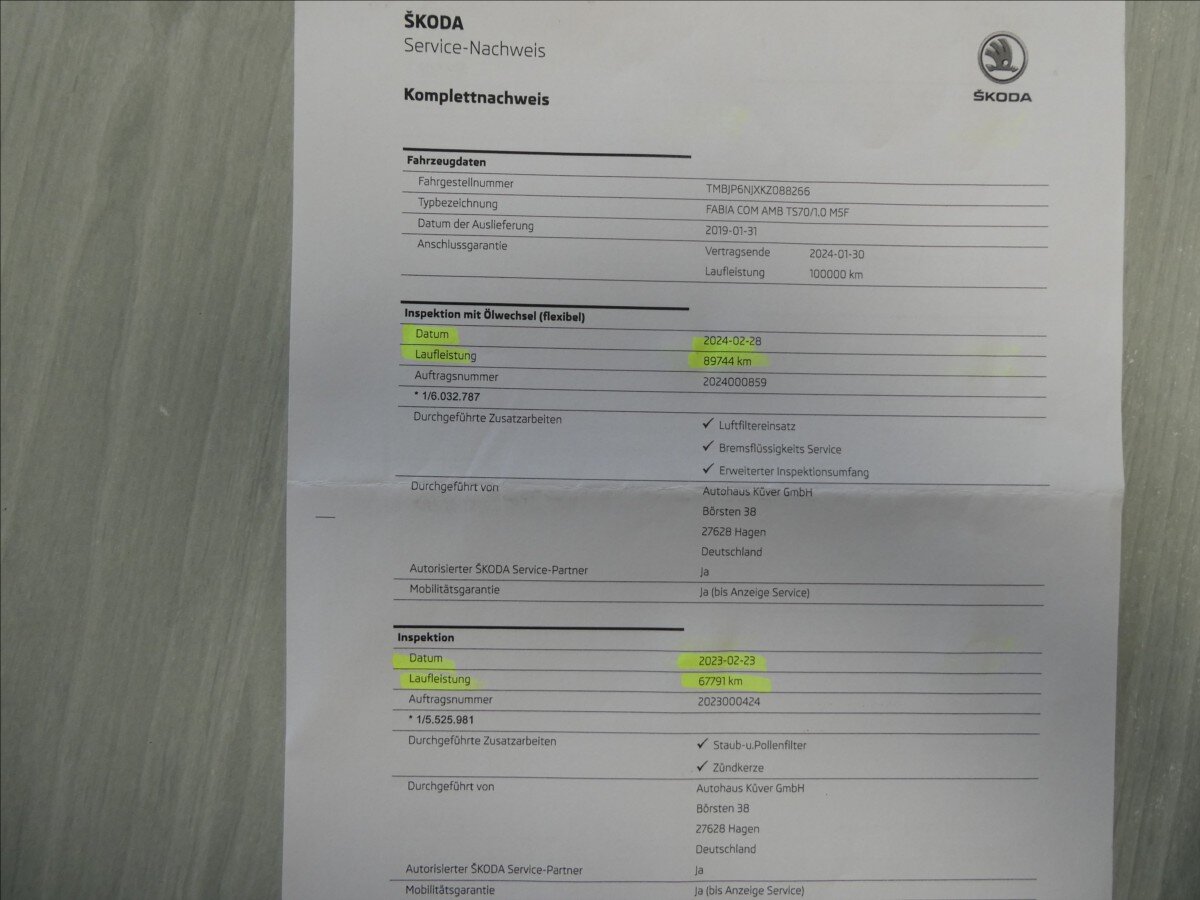 Škoda Fabia Kombi 999,0 70 kw