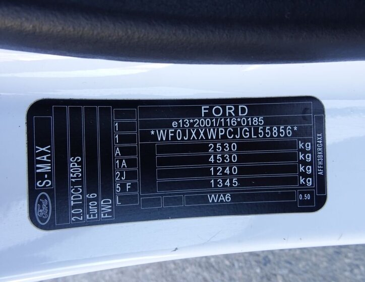 Ford S-MAX MPV 2,0 l 110 kw