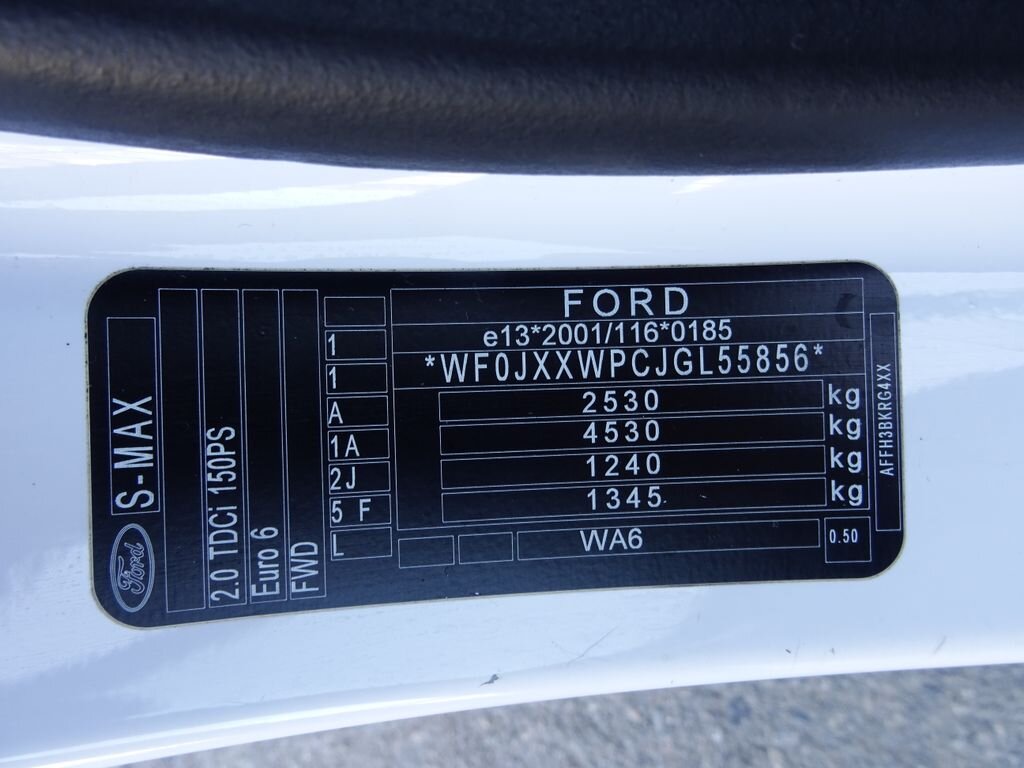 Ford S-MAX MPV 2,0 l 110 kw