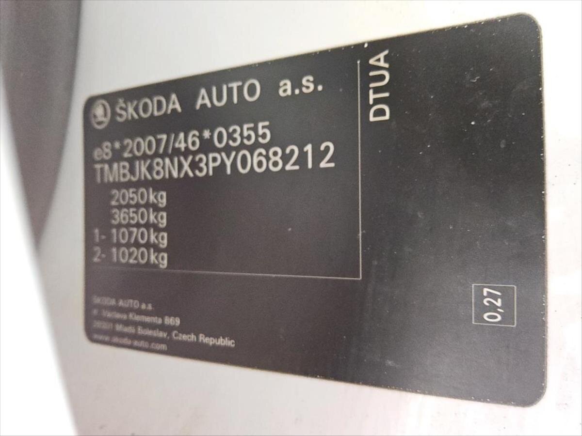 Škoda Octavia Kombi 2,0 l 147 kw