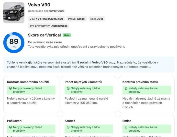 Volvo V90 Kombi 0,0 173 kw