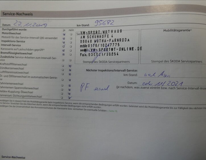 Škoda Fabia Hatchback 1,2 l 63 kw