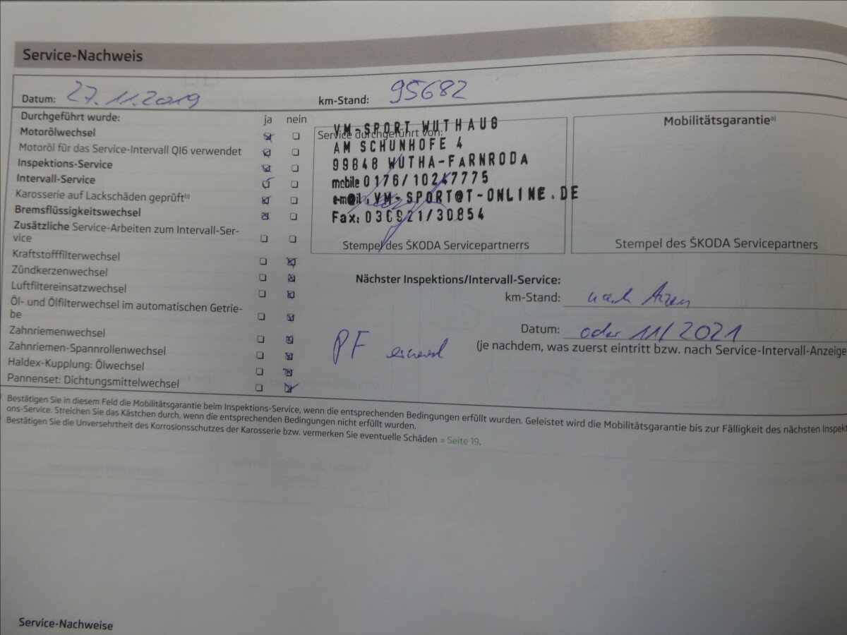 Škoda Fabia Hatchback 1,2 l 63 kw